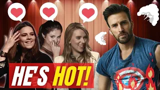 Chris Evans Thirsted Over By Female Celebrities