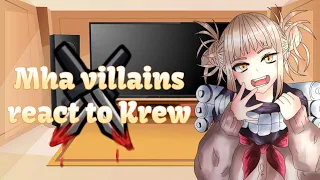 Mha villains react to Krew! ✨ @ItsFunneh ✨ FT. MHA Villans 1/1