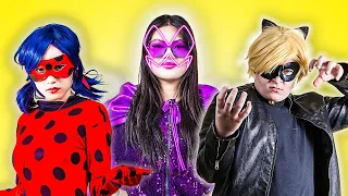 I GOT ADOPTED BY MIRACULOUS LADYBUG & CAT NOIR | RICH VS BROKE SITUATIONS BY CRAFTY HACKS PLUS