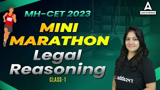 MH CET 2023 | Legal Reasoning Marathon Class | Law With Nikkita Mam #1