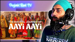 Magical Journey of Aayi Aayi | Coke Studio Pakistan | Indian Reaction | PunjabiReel TV