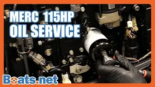 How to Change the Oil on a Mercury Outboard | Mercury 115 Oil Change | Boats.net