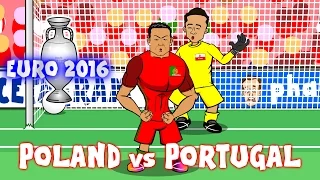 Cristiano Ronaldo sings HURT (Poland vs Portugal Parody Highlights Penalties 1-1)(Ronaldo misses)