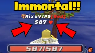 Immortal HP Bug In Bedwars!