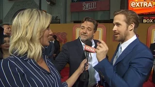 Ryan Gosling Says Russell Crowe Is Cooler Than Him at 'The Nice Guys' Premiere