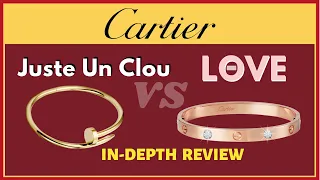 CARTIER BRACELET REVIEW - JUSTE UN CLOU vs. LOVE with Diamonds (In-Depth) [PART 2] | My First Luxury