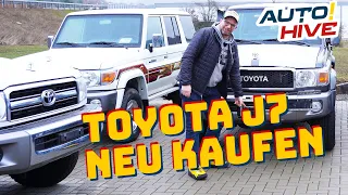 Bester Geländewagen - den Toyota Land Cruiser J7 kann man noch neu kaufen!