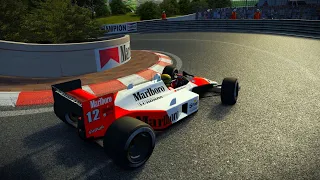 Assetto Corsa F1 1988 McLaren  MP4/4 at Monaco (A. Senna) hotlap