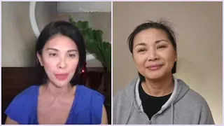 Pops Fernandez with Princess Punzalan on fb LIVE