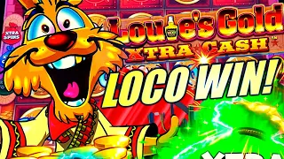 ★NEW SLOT!★ LOCO WIN!! LOUIE’S GOLD XTRA CASH Slot Machine (ARISTOCRAT GAMING)