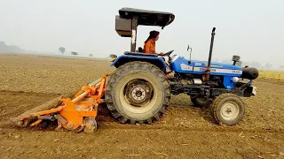 SONALIKA  60 DI DLX || 60 HP TRACTOR || Full Review & Spec in field and average in rotery tiller