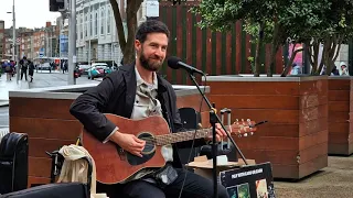 Dublin's buskers turn a street performance into Paradise!