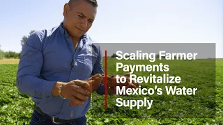 Scaling Farmer Payments to Revitalize Mexico’s Water Supply