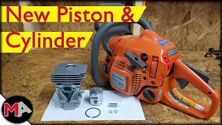 Replacing a Chainsaw Piston and Cylinder