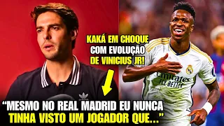 🚨 NOSSA! Olha o que o KAKÁ falou sobre VINI JR GANHAR a BOLA DE OURO!