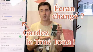 Garder le True Tone après changement d’écran sur iPhone 8, 8 Plus, X, Xr, Xs, Xs Max, 11, 11 Pro etc