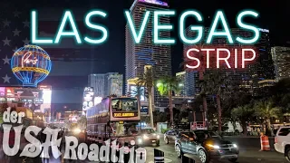 USA ROADTRIP Vlog 4K - Tag 12 │Las Vegas der Strip, eine andere Welt, Tour  + Kostenübersicht $ │