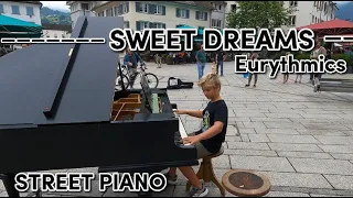 Sweet Dreams - Eurythmics - Street Piano Performance