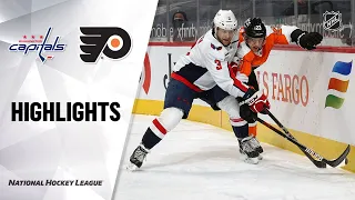 Capitals @ Flyers 3/7/21 | NHL Highlights