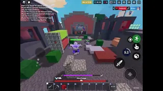 Roblox Bedwars: playing infection game mode