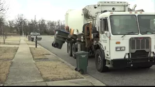 Fayetteville, AR  - New Single Stream Recycling Pilot Program - UATV Feb 25, 2016