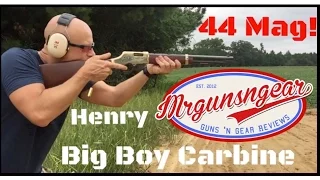 Henry Rifle Big Boy Carbine .44 Magnum Lever Action Rifle Review (HD)