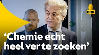 Geen liefde tussen PVV, VVD, NSC en BBB; 'Nieuwe verkiezingen niet gek voor Geert Wilders'