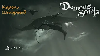 Прохождение босса Король штормов с помощью меча Повелитель штормов Demon's souls PS5