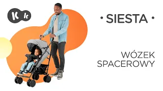 Lekka spacerówka parasolka SIESTA od Kinderkraft | Do 22 kg