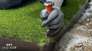 How Fake Grass Is Installed And Cleaned