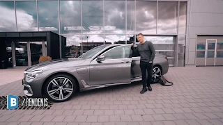 BMW 740LE и о некоторых автосалонах в Германии.