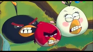 Angry Birds Энгри Бёрдс — сердитые птички Влюблённый король, Огонь птицам не игрушка, Битва за кукур