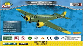 Cobi Instructions | Small Army / WW2 | 5710 | Junkers Ju52 / 3m Plane