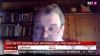 28% netic oficiālajai informācijai par Covid-19