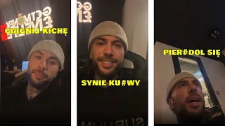 ODKLEJONY MALIK MONTANA WYZYWA FANÓW ORAZ ŚPIEWA POLSKIE KLASYKI (CAŁY LIVE)