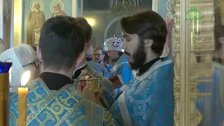 Праздник Благовещения отметили в Свято-Симеоновском кафедральном соборе Челябинска