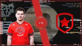 HellRaisers ANGE1 vs Gambit Gaming | FOUR AWP KILLS |