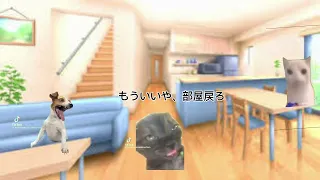 土曜日の俺(初猫ミーム作成)