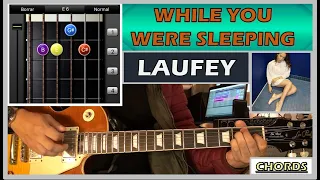 WHILE YOU WERE SLEEPING | Laufey (Guitar Tutorial)