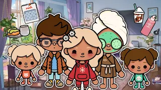 Autumn Family Morning Routine | *with voice* | Toca Boca Life World Roleplay
