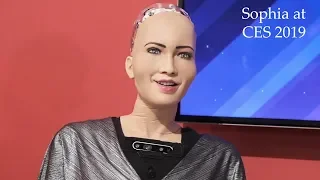 Sophia AI Robot Talk About GOD & Religion At CES 2019