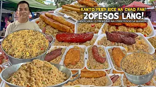 20Pesos Lang ang "FRIED RICE na CHAO FAN!", Hindi VIRAL o TRENDING na Street Food sa MANILA!