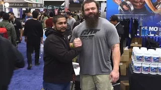 Strongman Robert Oberst at the 2018 LA Fit Expo