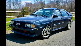 Audi Ur Quattro. История создания легенды с полным приводом