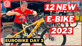 12 NEW EBIKES — EuroBike 2023 Day 3