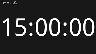 15 Hour Countup Timer