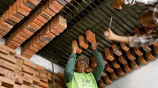 Genius Construction Workers Use An Incredible Technique - Modern Construction Technologies