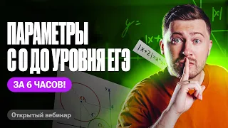 Разбираем ПАРАМЕТРЫ с НУЛЯ и до уровня ЕГЭ. Профильная математика | Эрик Легион | 100балльный