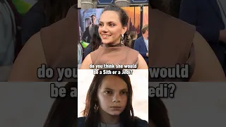 Dafne Keen (X-23 from Logan) plays a young padawan in The Acolyte! #starwars #theacolyte #logan #x23