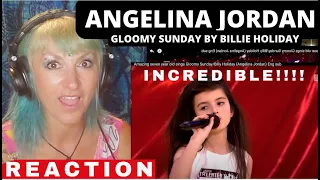 Angelina Jordan's INCREDIBLE Billie Holiday 'Gloomy Sunday | Vocal  Coach Reaction & Analysis